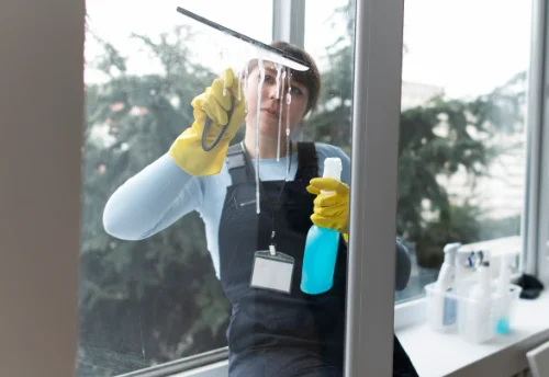 Nettoyage de vitres intérieures et extérieures à Bouteville